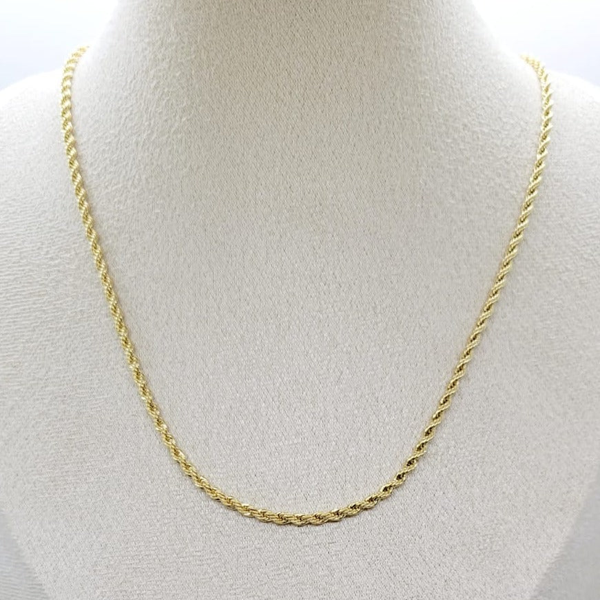 Cadena Torsal Dorada 2.5N