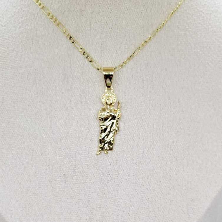 Dije San Judas Dorado 4cm