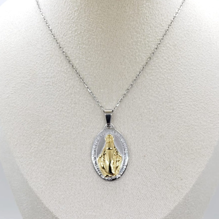 Cadena Virgen Milagrosa 2 Tonos