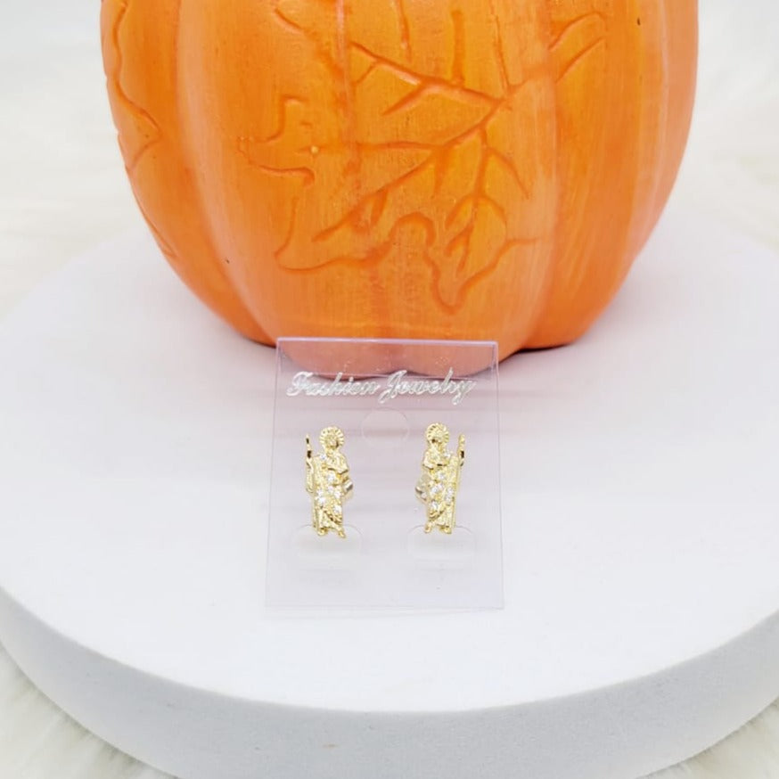 Aretes San Judas Dorados