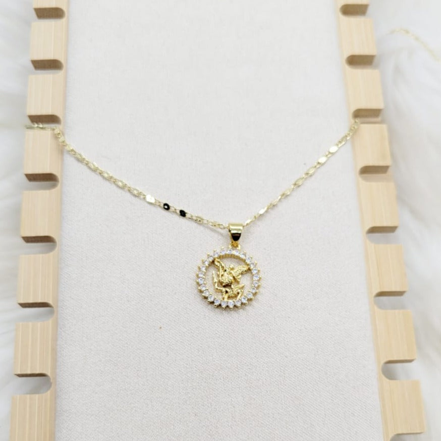 Dije San Miguel Arcangel Redondo