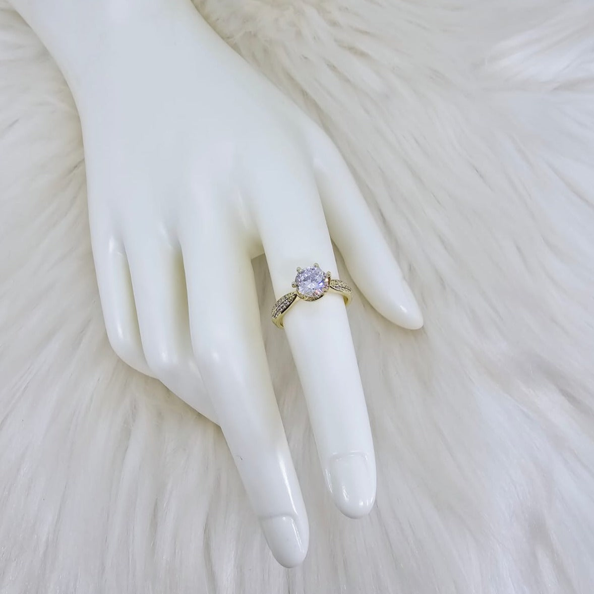 Anillo Brillante con Zirconias 2 xp