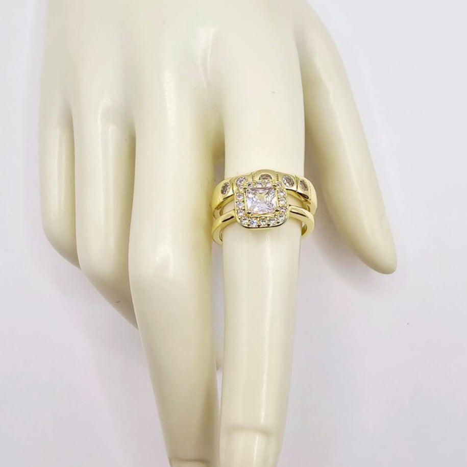 Anillo Doble Rubí xp