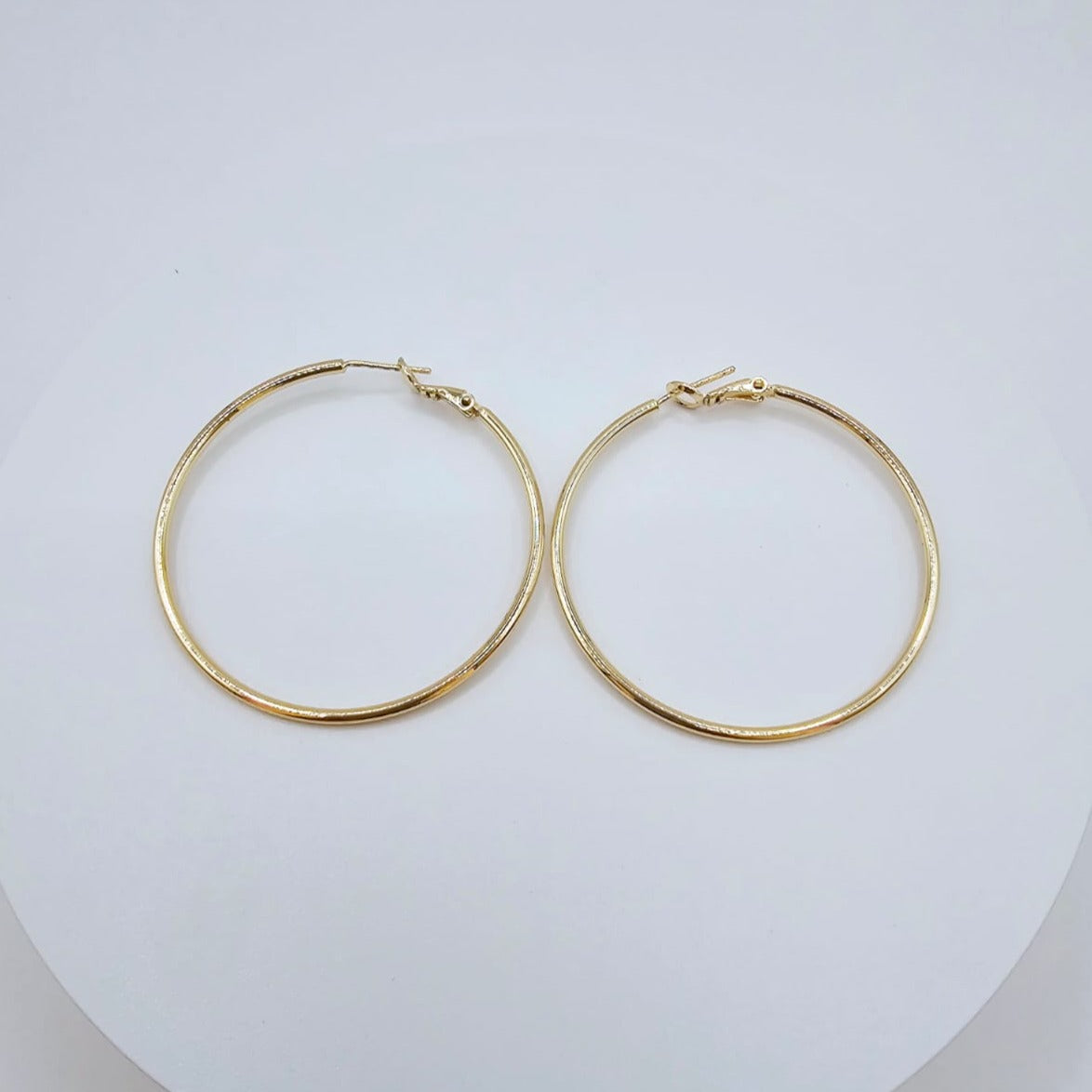 Arracadas Doradas 5cm