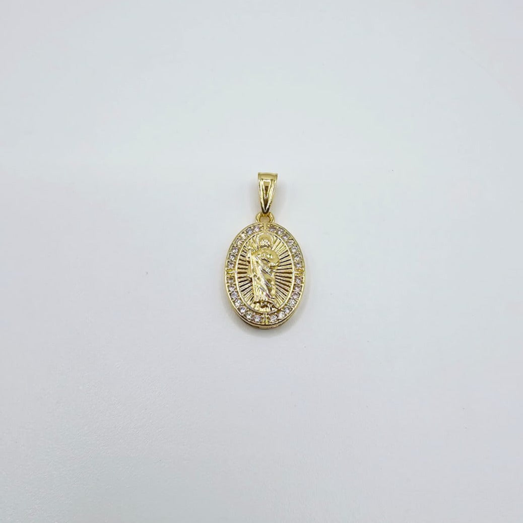 San Judas Oval Zirconias