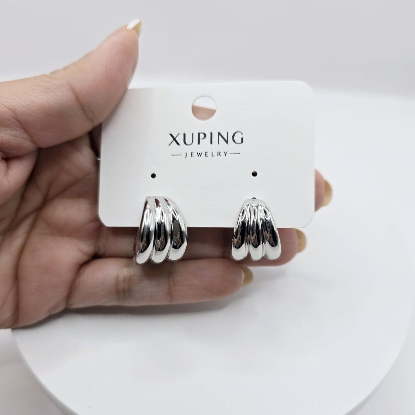 Aretes Plateados xp