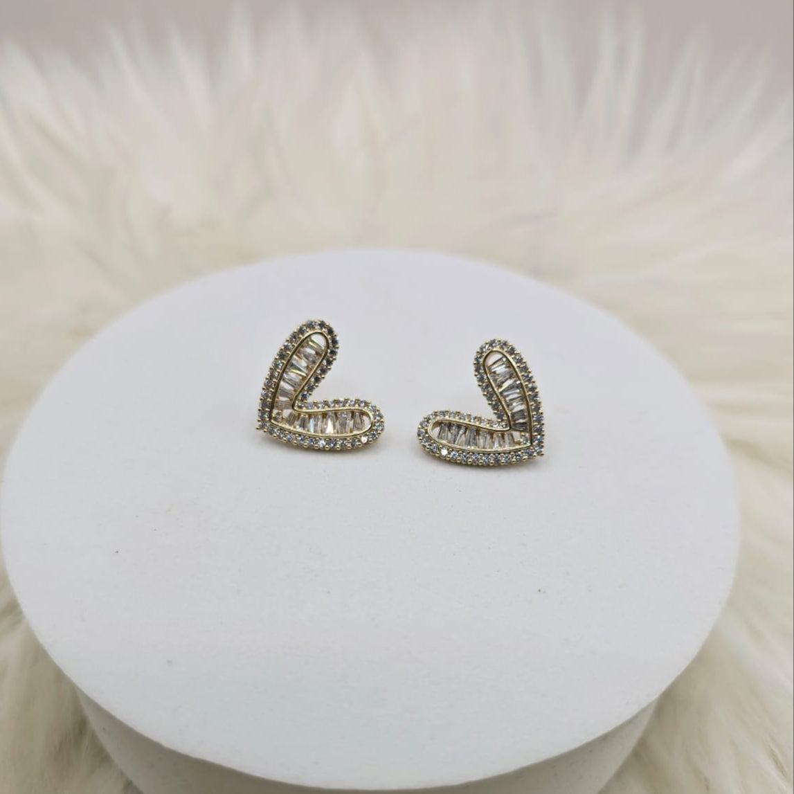Aretes Corazón Zirconias xp