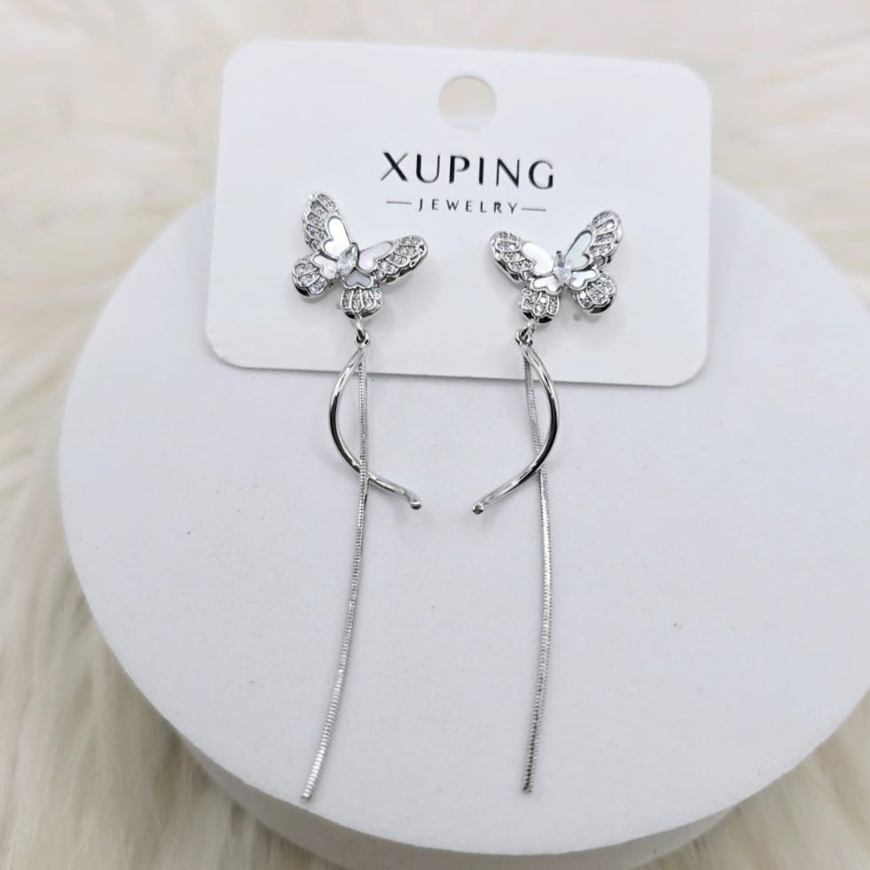 Aretes Mariposas Largos xp
