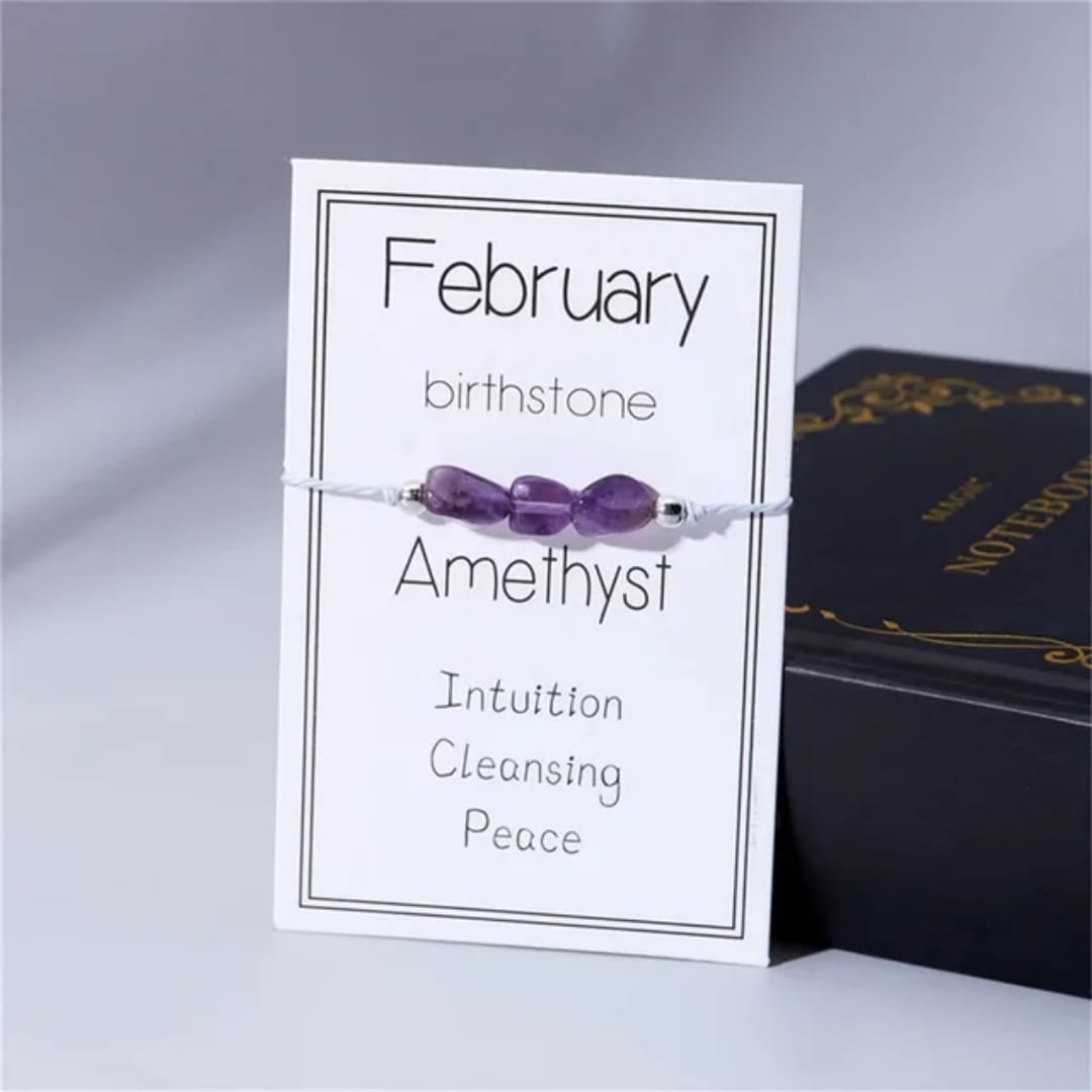 Pulsera Mes del Año - February