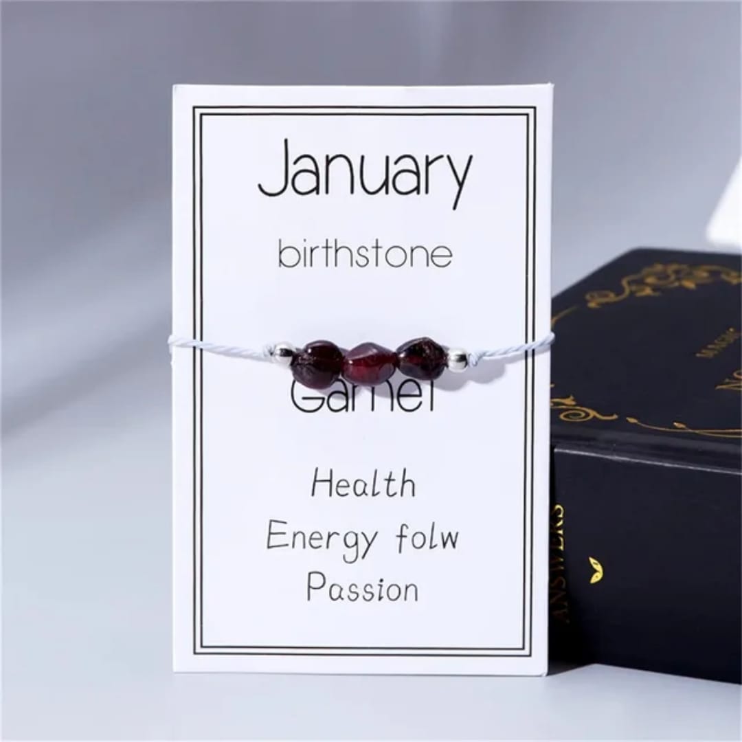 Pulsera Mes del Año - January