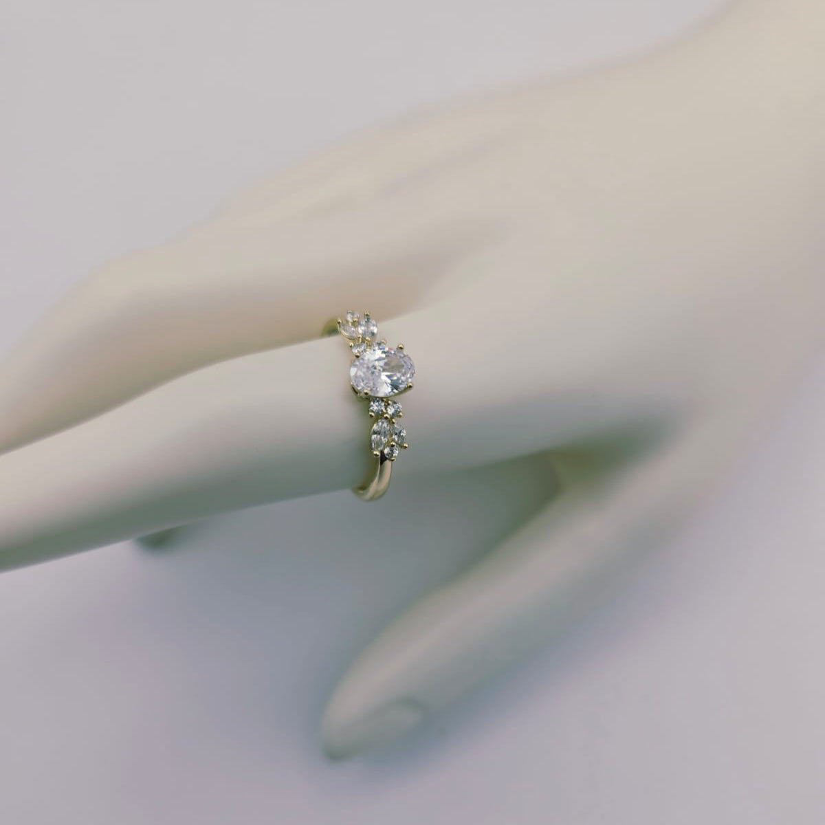 Anillo Rubí Hojas xp