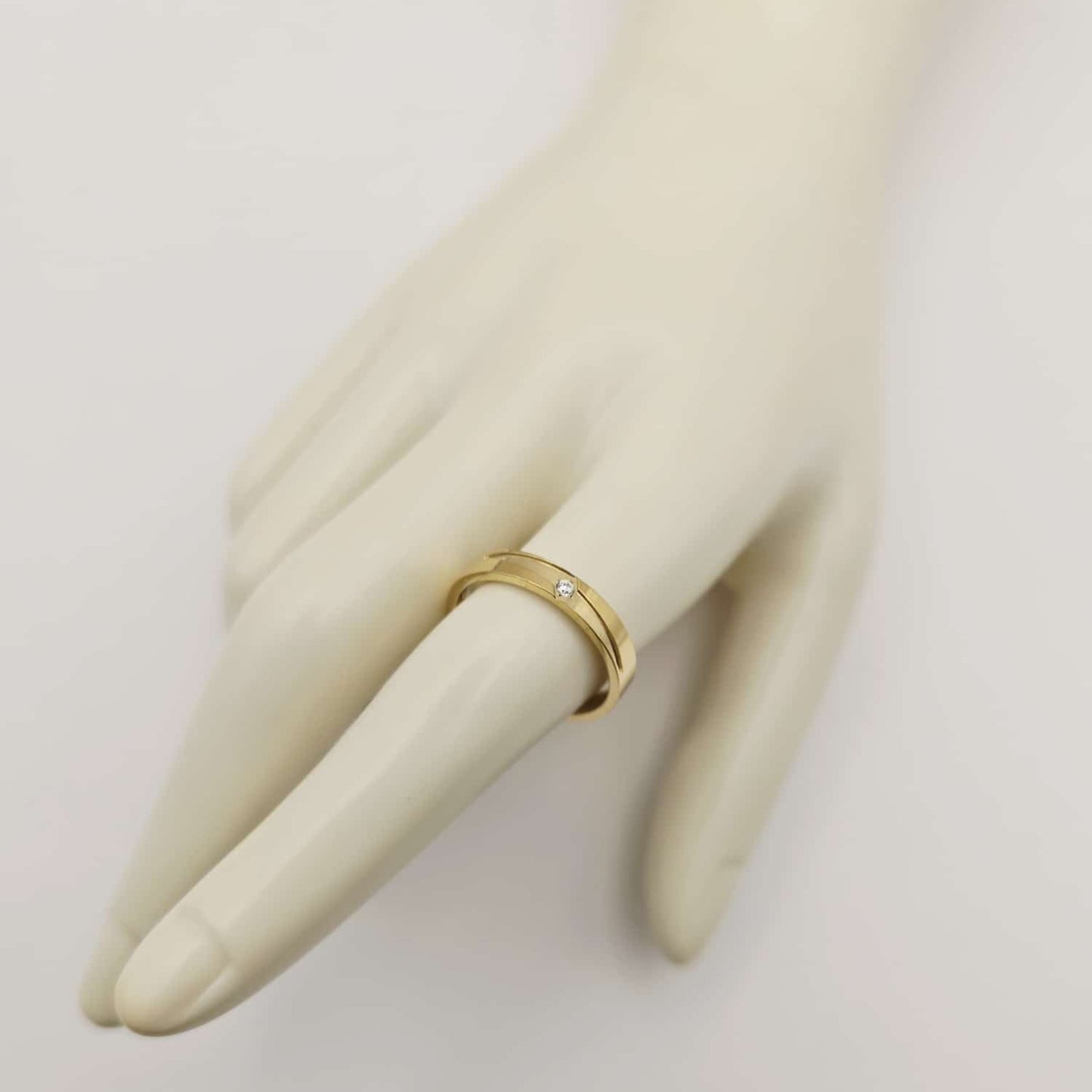 Anillo Liso una Zirconia xp