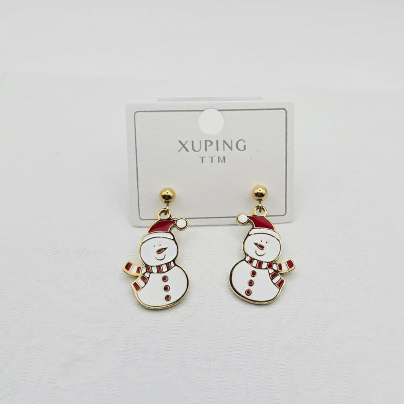Aretes Muñeco de Nieve xp