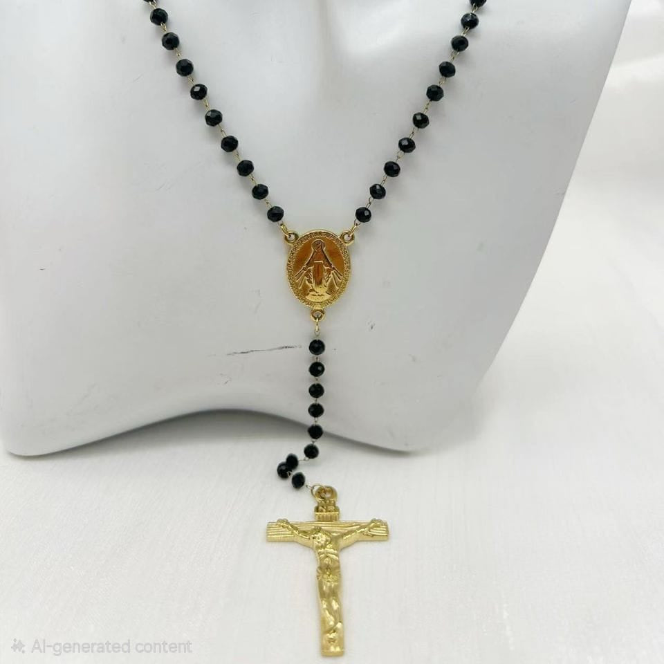 Collar Virgen Milagrosa xp