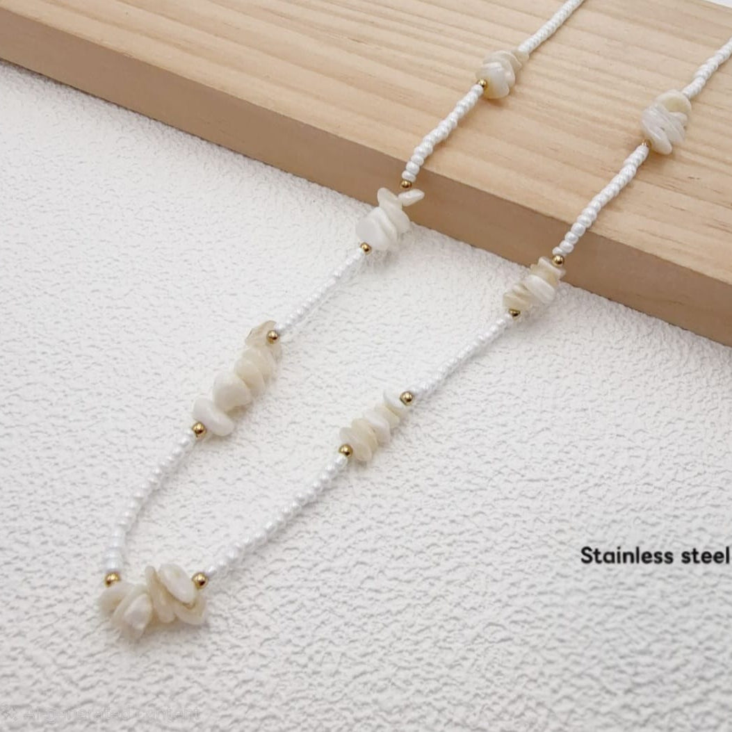 Collar Blanco xp 18"