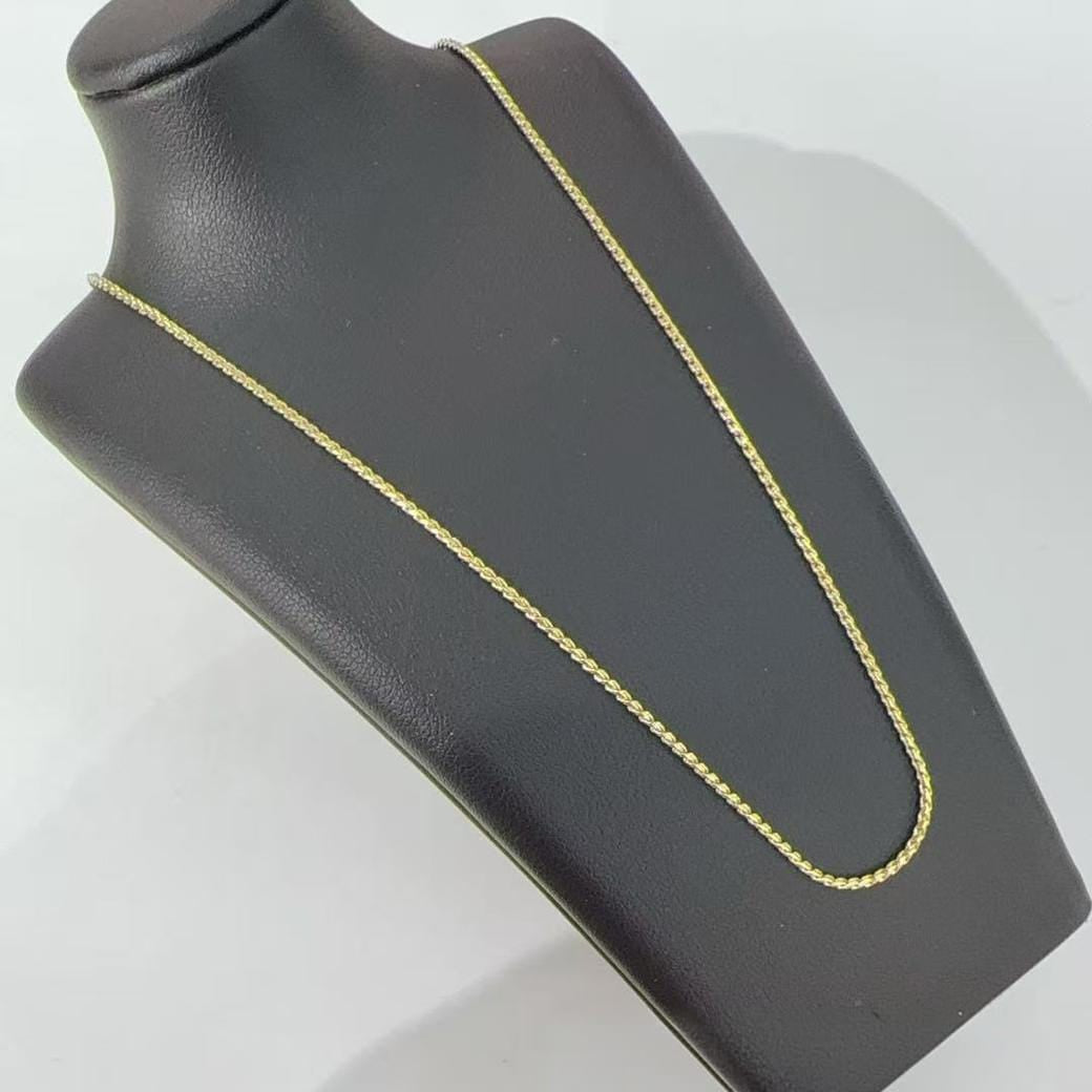 Cadena Trenzada 18" Acero Inoxidable