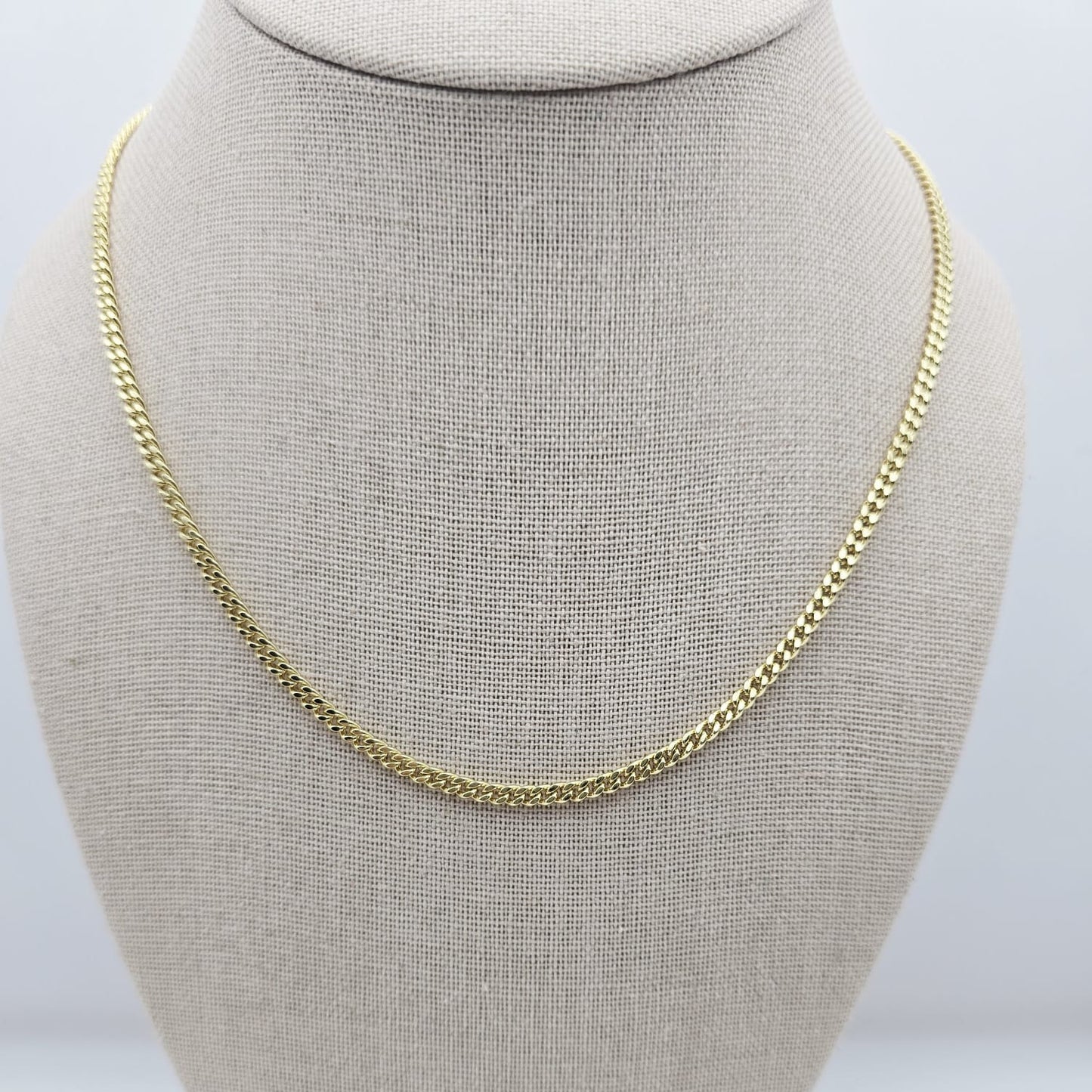 Cadena Cubana Delgada 18" xp