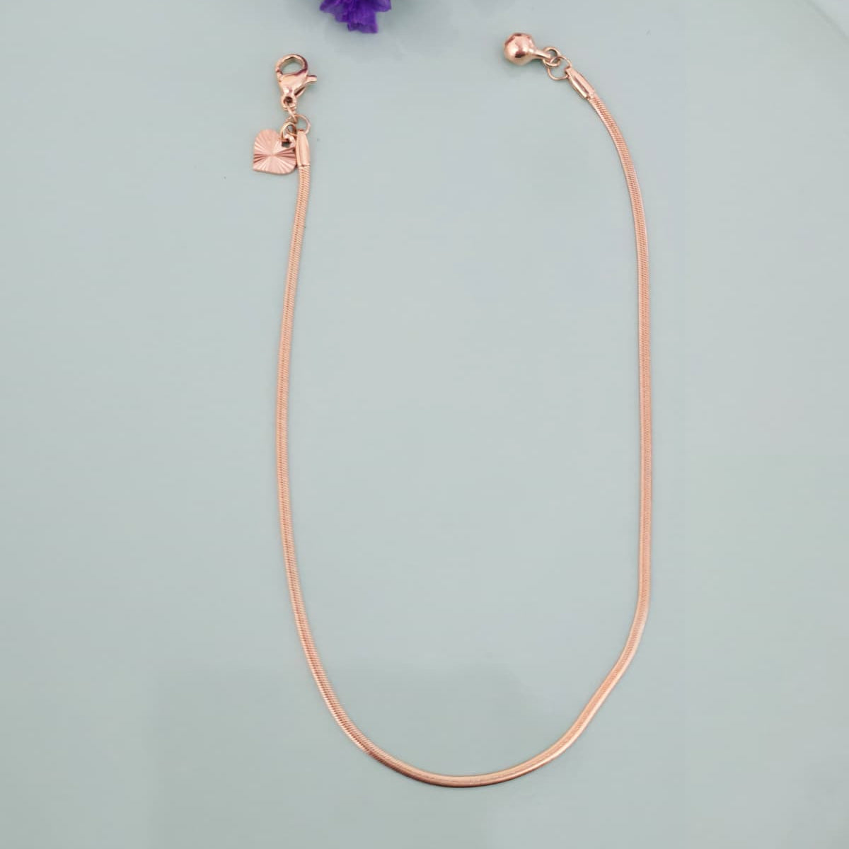 Tobillera Cola de Ratón xp Gold Rose
