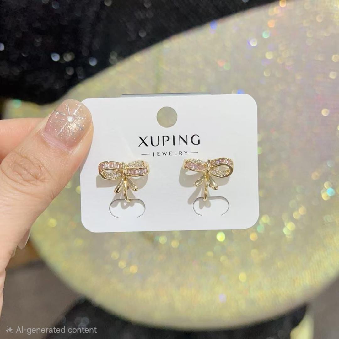 Aretes Moños de Presión