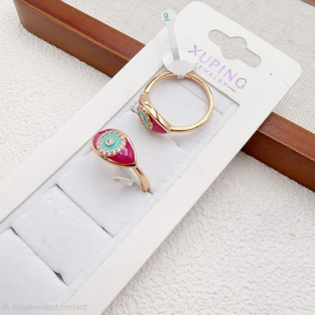 Anillo Ojito Gold Rose xp