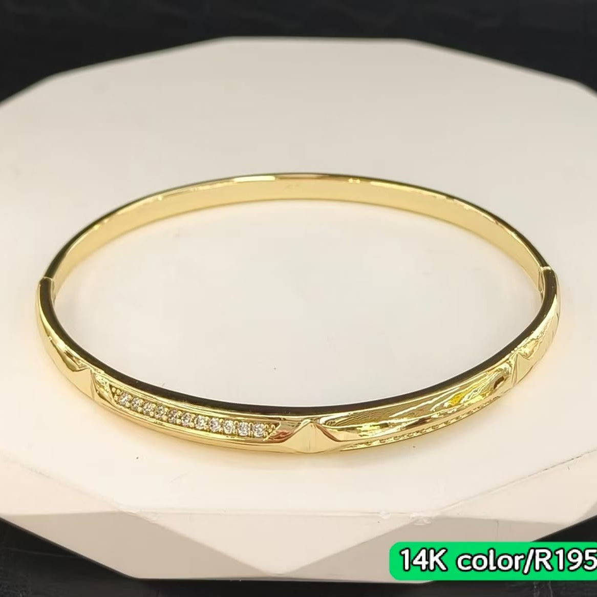 Brazalete Zirconias xp 60mm