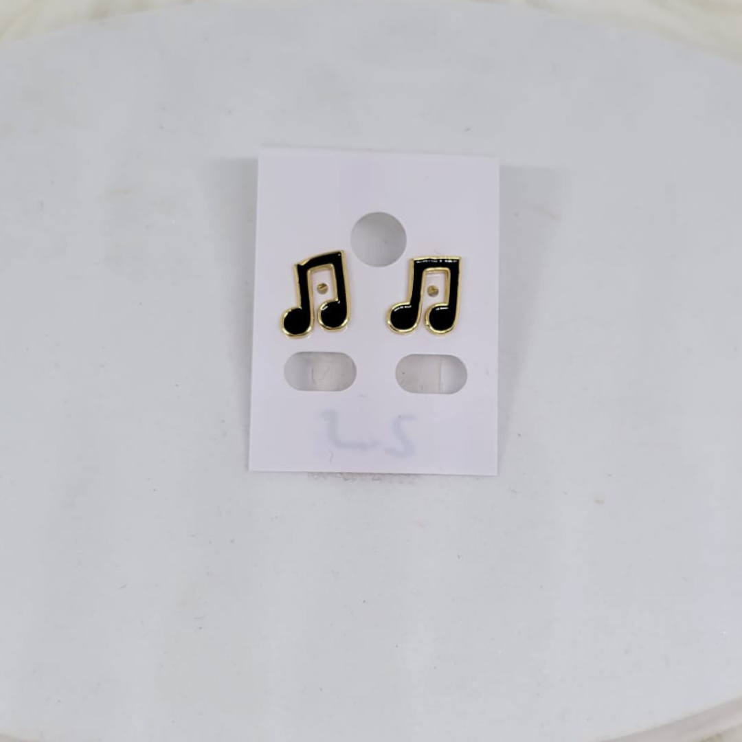 Aretes Notas Musicales