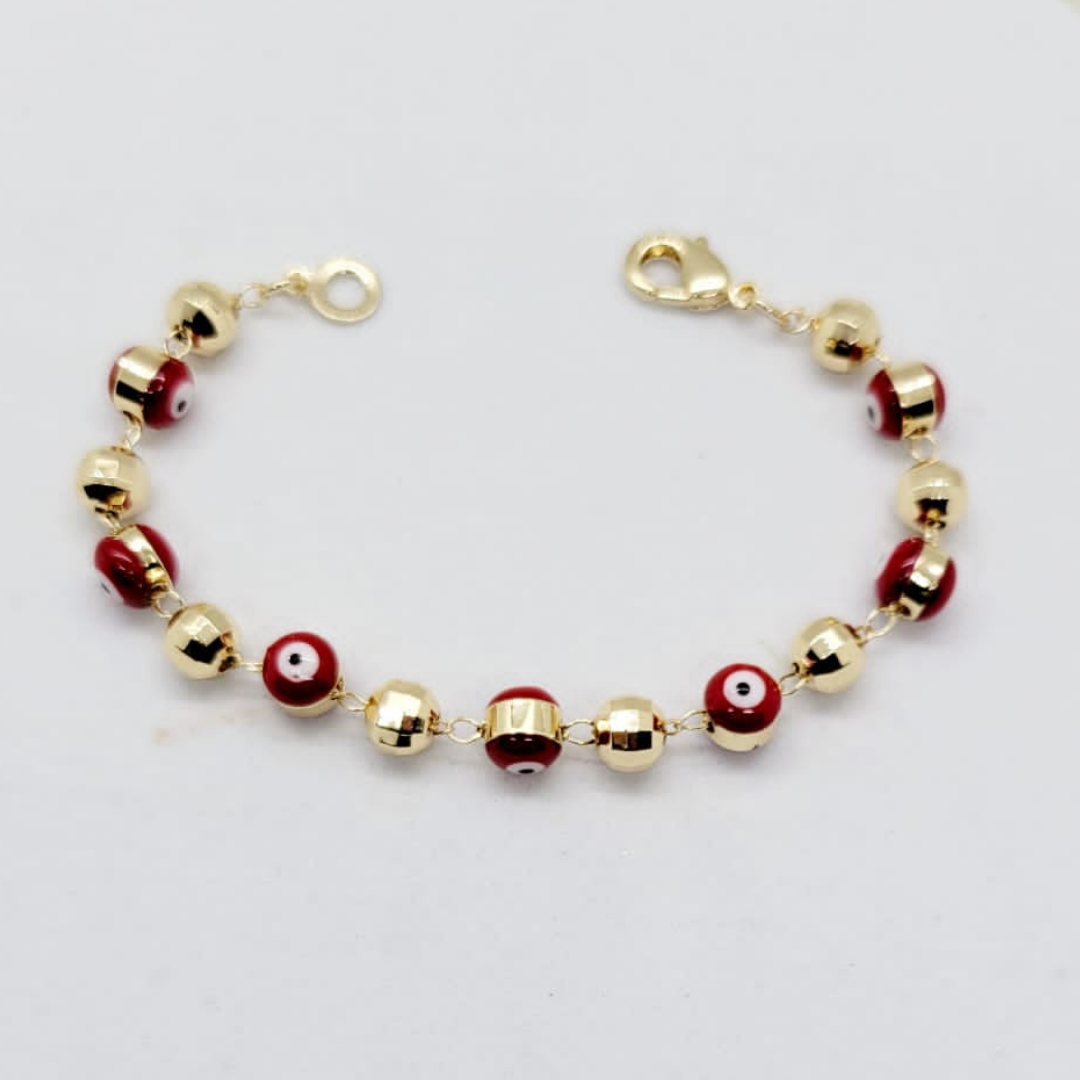 Pulsera Bebé Ojitos Rojos