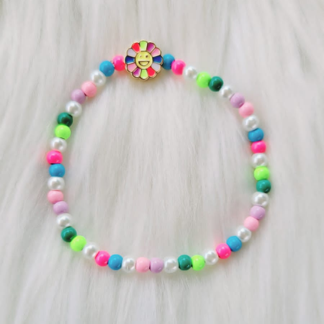 Pulsera Flor Colorida