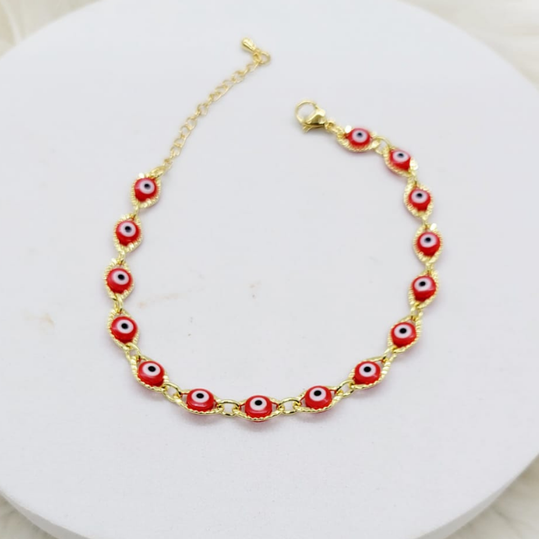 Pulsera Ojitos Rojos