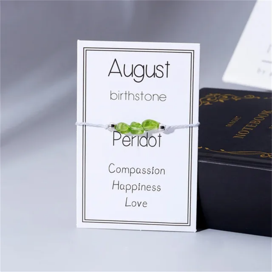 Pulsera Mes del Año - August