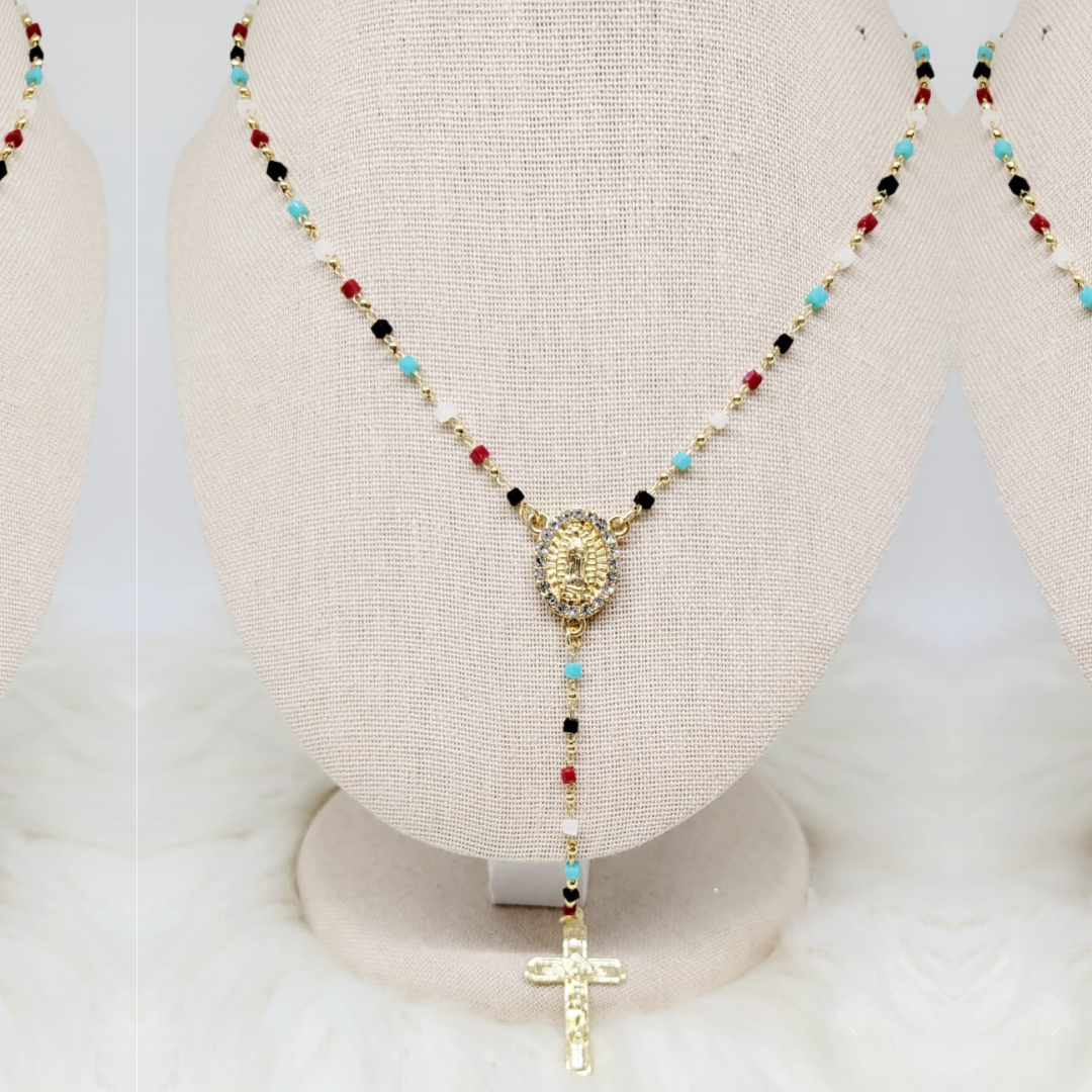 Cadena de colores Virgen de Guadalupe