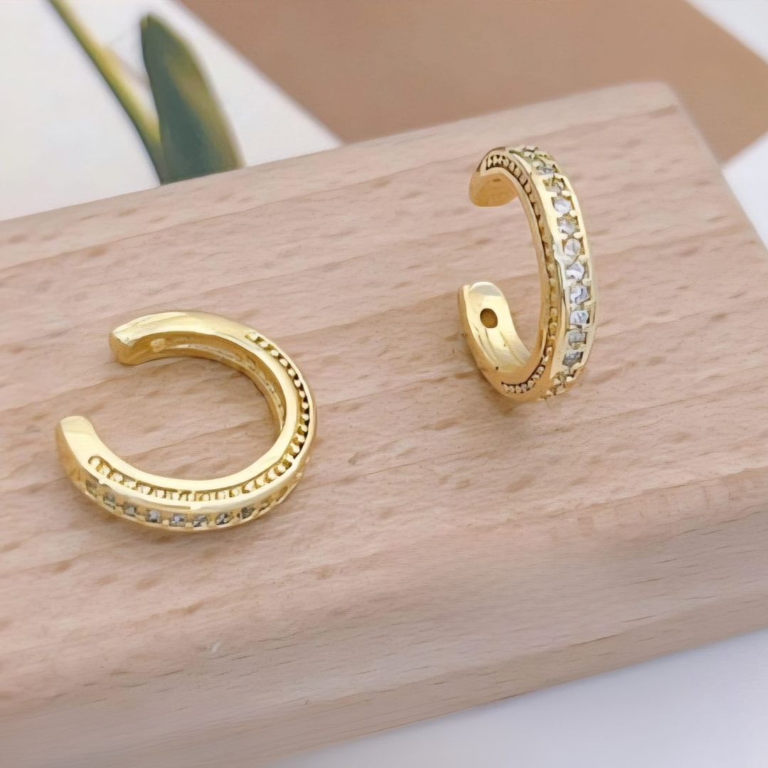 Aretes Abiertos Zirconias