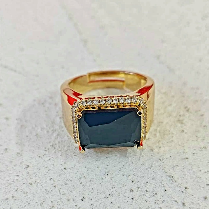 Anillo de Hombre Negro