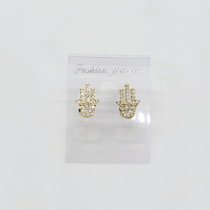 Aretes Mano de Fátima