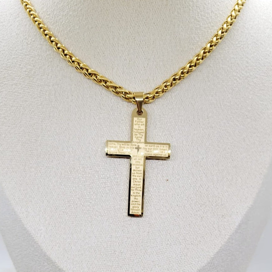 Dije Cruz Padre Nuestro