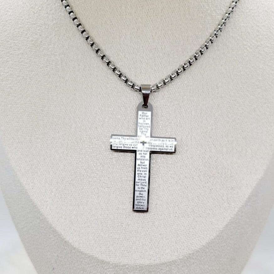 Dije Cruz Padre Nuestro