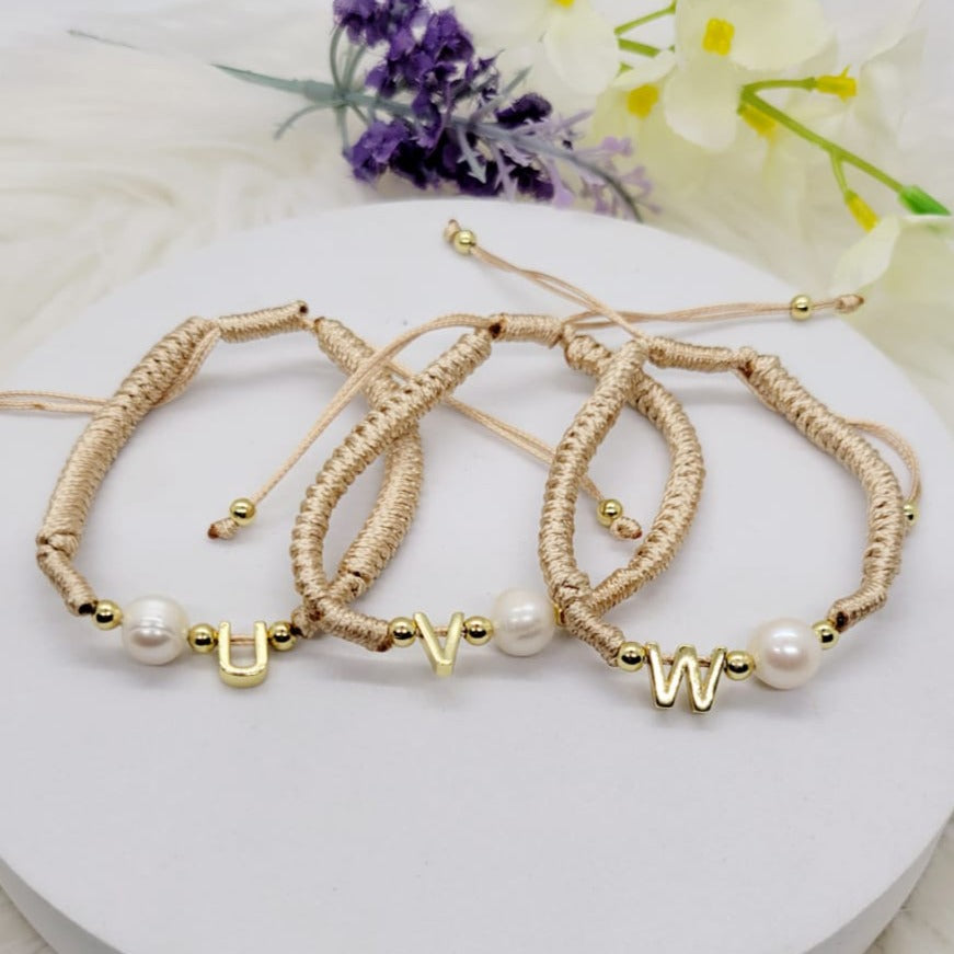 Pulsera Ajustable Letras