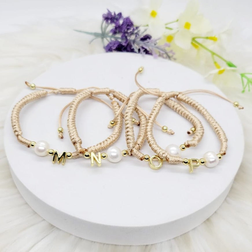 Pulsera Ajustable Letras