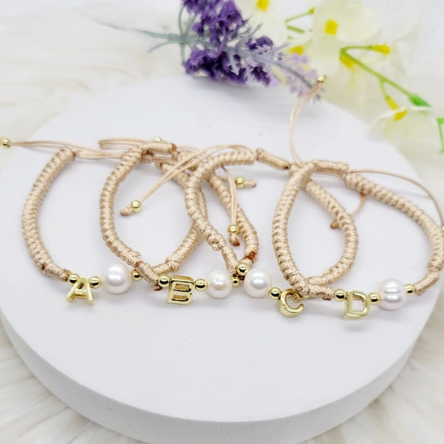 Pulsera Ajustable Letras