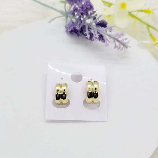 Aretes Estilo Arracadas Dorados