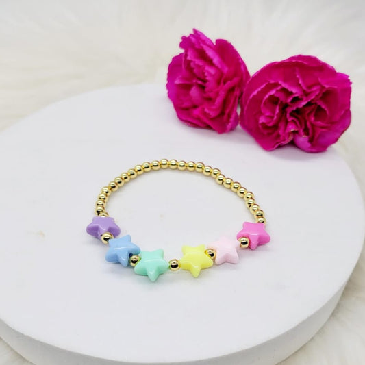 Pulsera Estrellas Colores