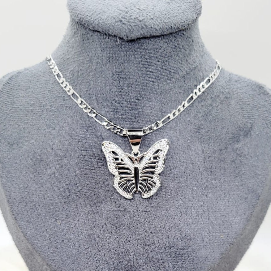 Dije Mariposa Silver