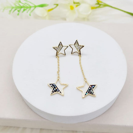 Aretes Estrellas Largos