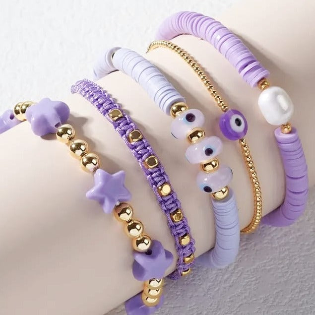 Pulseras Lila