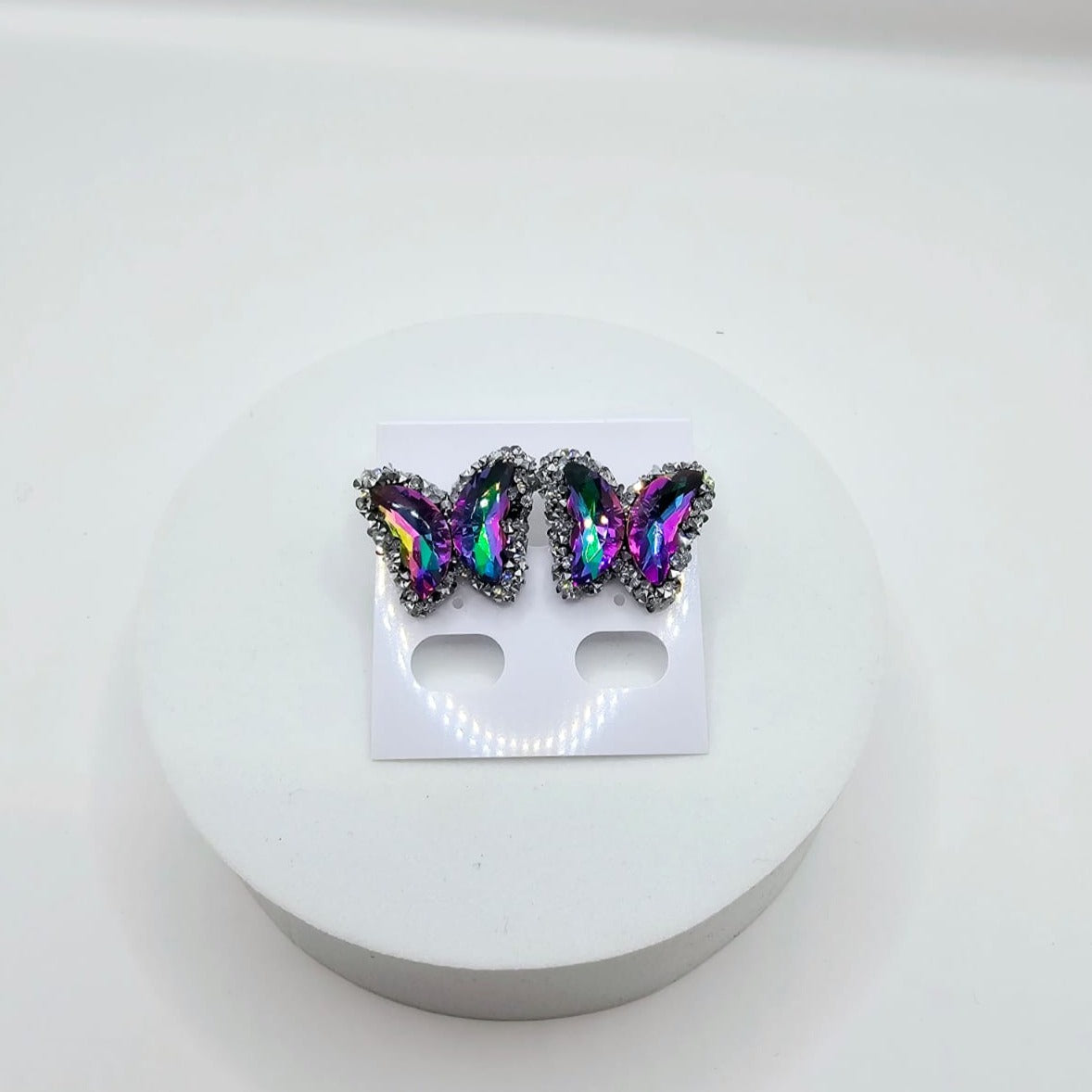 Aretes Mariposas Tornasol