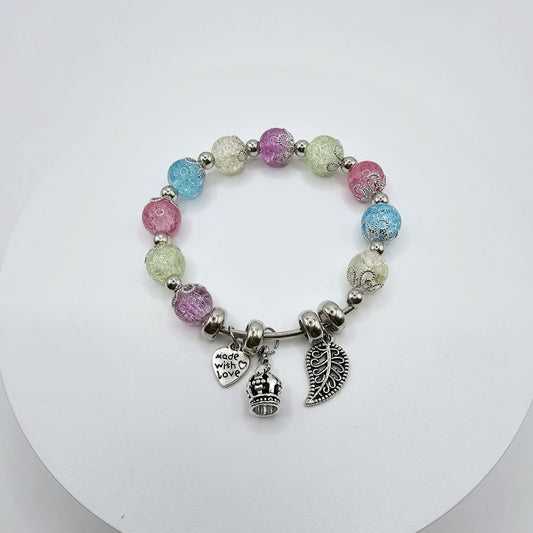 Pulsera Colores Pastel Elástica