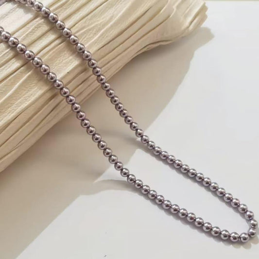 Collar Perla Moradas
