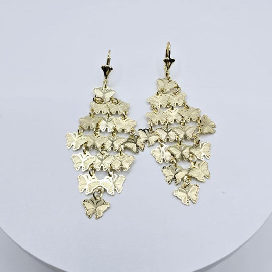 Aretes Gitana Mariposas