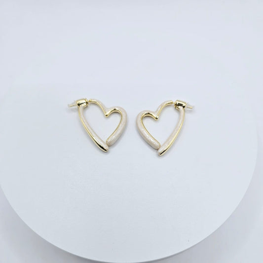 Aretes Corazón Modernos xp