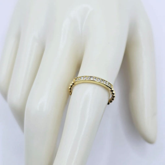 Anillo Bolita Zirconias xp Size 8